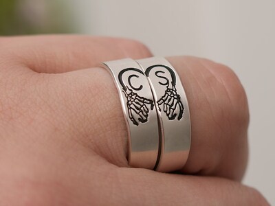 Custom best 2025 friend rings